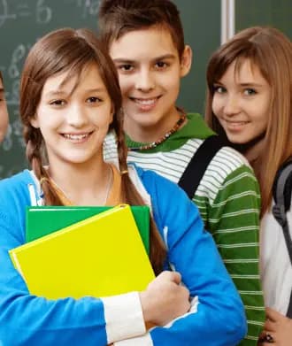 smiling student