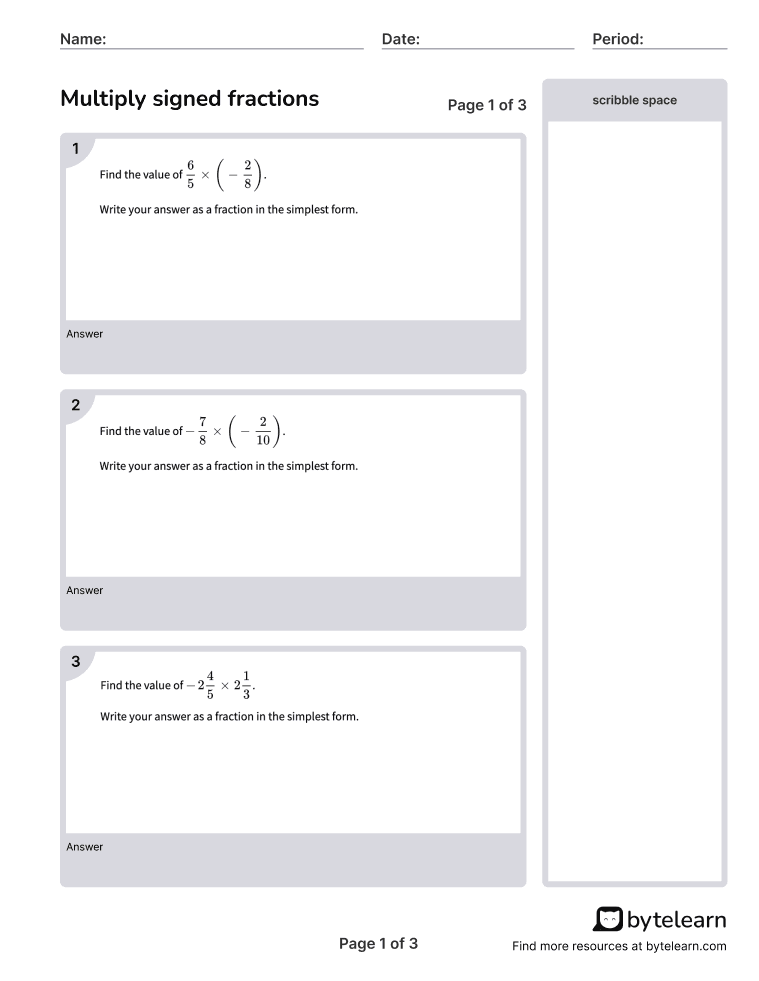 Multiply signed fractions Thumbnail.png