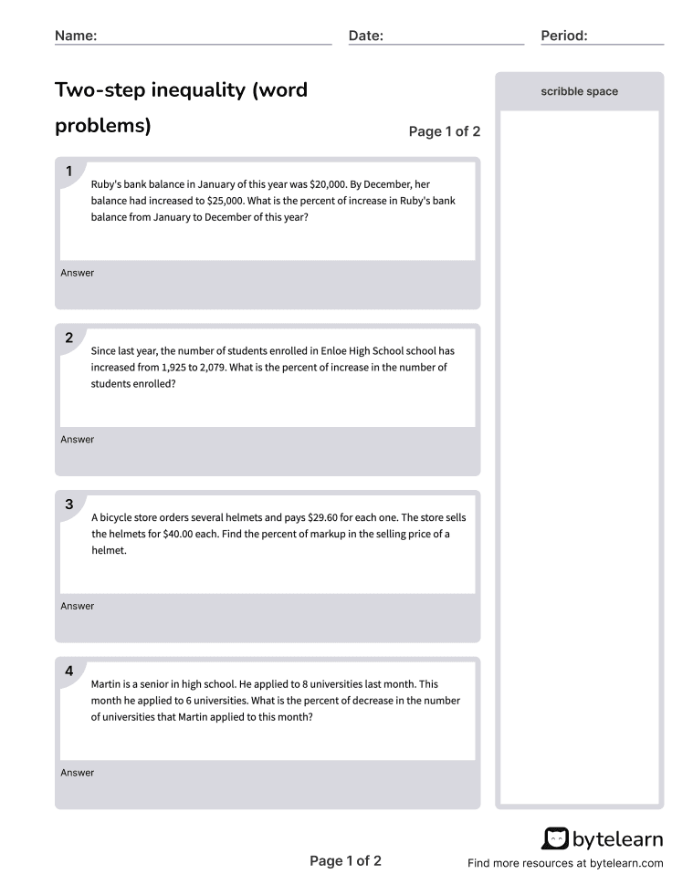 Two-step inequality (word problems) Thumbnail.png