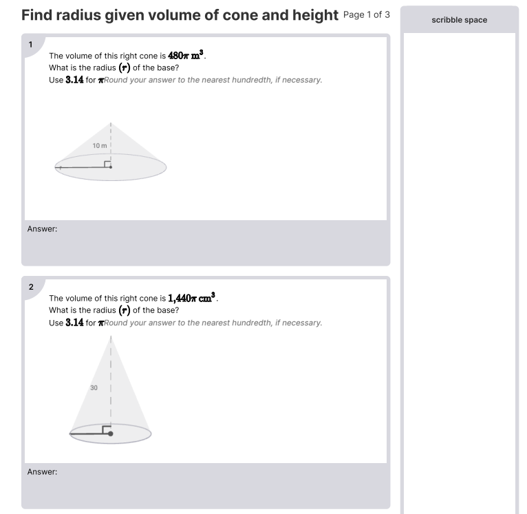 Find radius given volume of cone and height.png