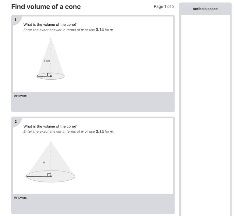 Find volume of a cone.png
