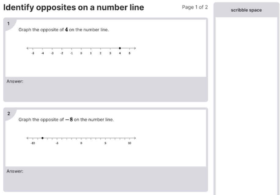 Identify opposites on a number line.png