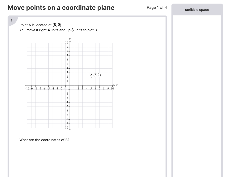 Move points on a coordinate plane Worksheet.png