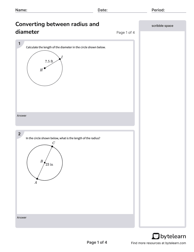 Find Radius And Diameter Worksheets PDF 7 G B 4 7th Grade Math find-radius-and-diameter-worksheets-pdf-7-g-b-4-7th-grade-math
